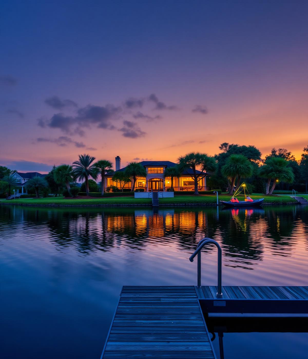 Lakefront Florida luxury estate